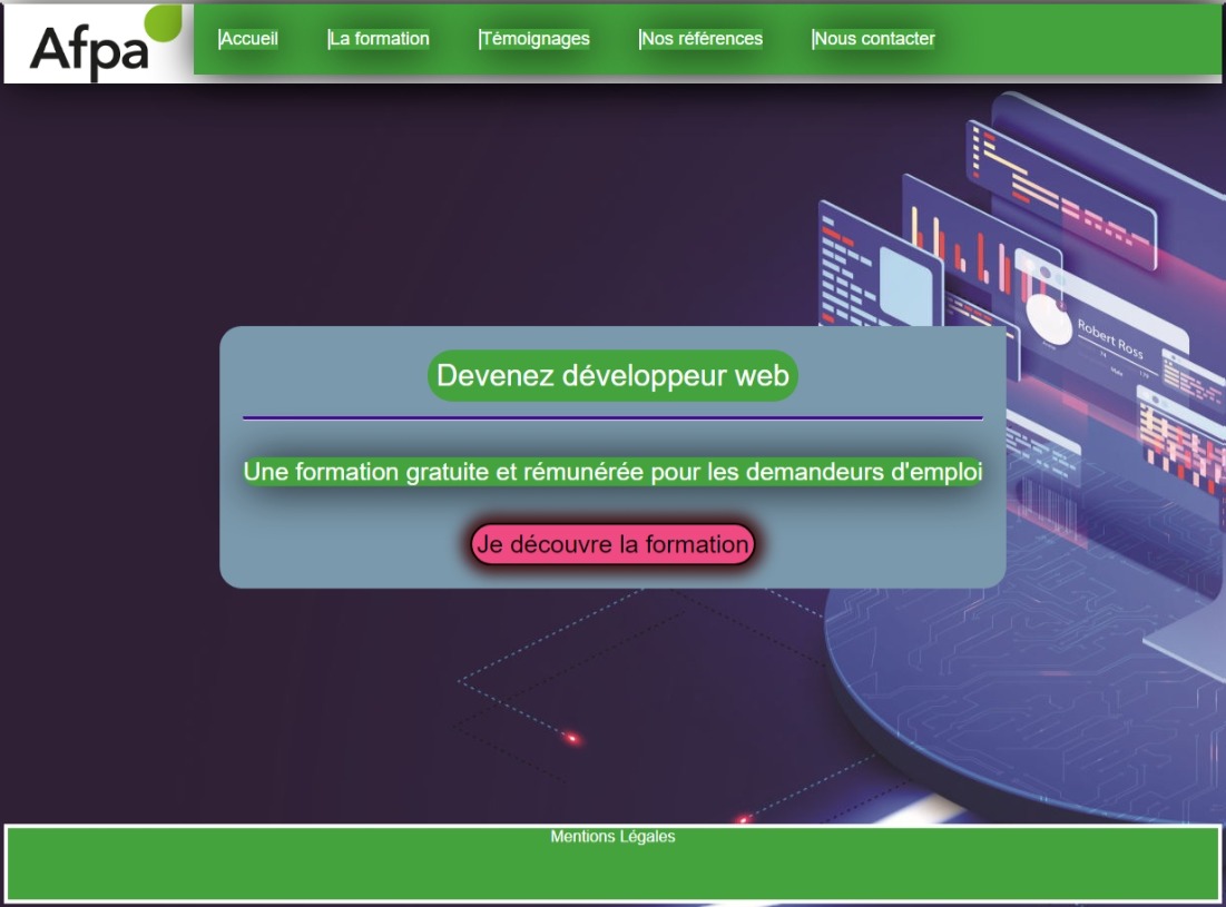 Exercice Afpa Html/css